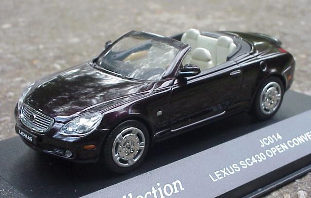 Lexus SC430 Open Convertible - 2003 - Vinho<BR>1/43