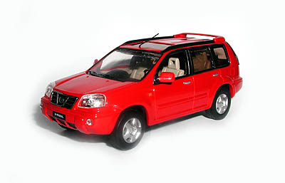 Nissan X-Trail 4WD - 2004 - Vermelho<BR>1/43