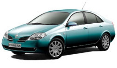 Nissan Primera 2,0 lt - 2000 - Azul<BR>1/43
