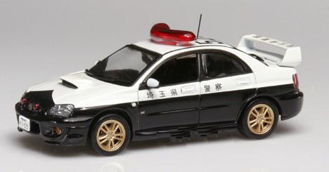 Subaru Impreza WRX STI - 2005 - Preto/Branco<BR>1/43