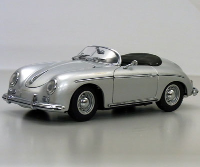 Porsche 356A Speedster - 20th Anniversary - Prata<BR>1/18