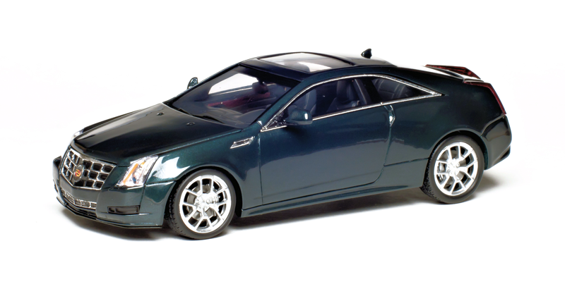 Cadillac CTS Coupe - 2011 - Cinza<BR>1/43