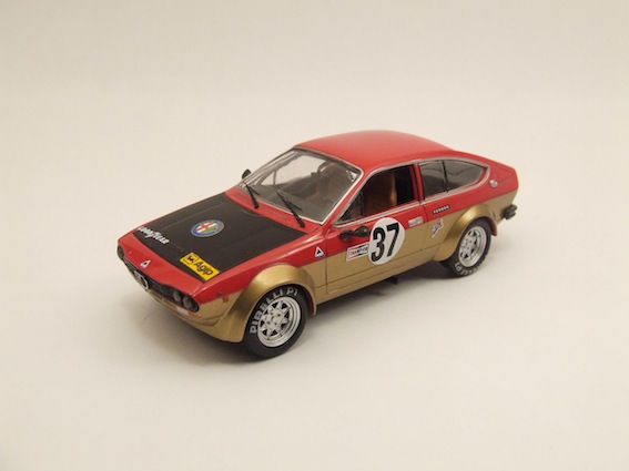 Alfa Romeo Alfetta GTV 1600 # 37 1000km Spa - 1976<BR>1/43