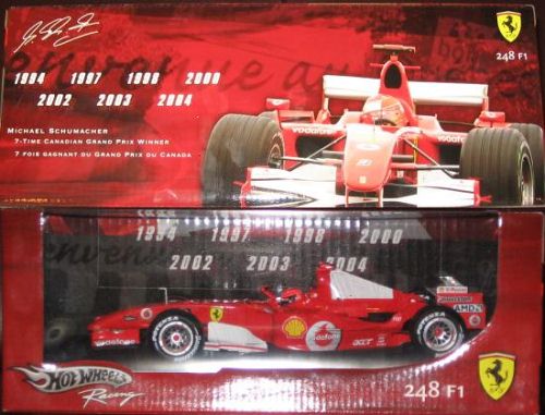 F1 Ferrari F248 Canada - 2006 - Michael Schumacher<BR>1/18