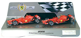 F1 Ferrari F1 Constructor’s Championship - 2008<BR>1/43