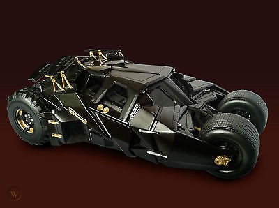 Batmobile The Darh Knight - Preto<BR>1/18 Batmobile The Darh Knight - Preto<BR>1/18