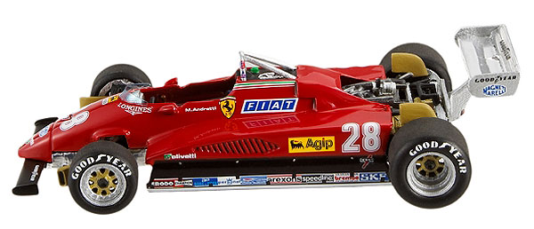 F1 Ferrari 126 C2 Italy GP - 1982 - M.Andretti<BR>1/43