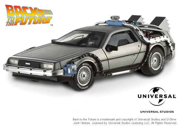 Back to the Future Time Machine<BR>1/43
