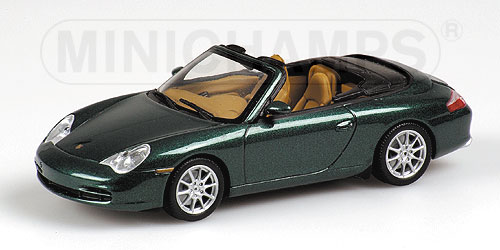 Porsche 911 Cabriolet - 2001 - Verde<BR>1/43