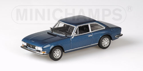 Peugeot 504 Coupe - 1974 - Azul<BR>1/43