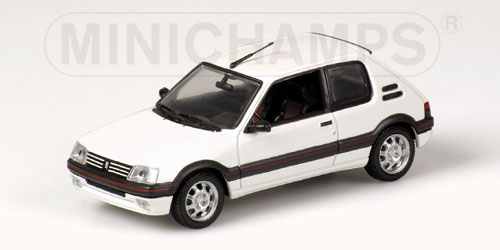 Peugeot 205 GTi - 1990 - Branco<BR>1/43