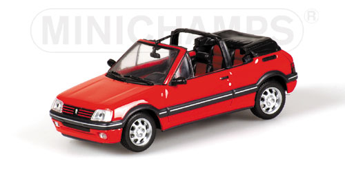 Peugeot 205 CTi Cabriolet - 1990 - Vermelho<BR>1/43