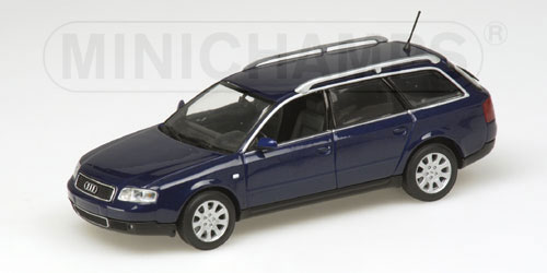 Audi A6 Avant - 2001 - Azul<BR>1/43