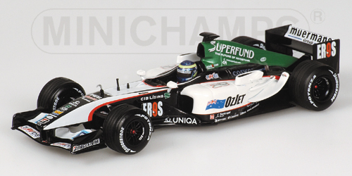 F1 Minardi Cosworth PS04B - 2004 - Z.Baumgarten<BR>1/43