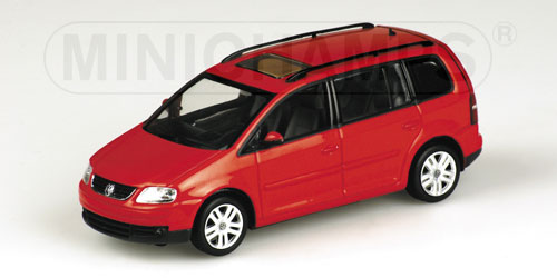 Volkswagen Touran - 2003 - Vermelho<BR>1/43