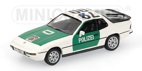 Porsche 924 Polizei - 1984 - Branco<BR>1/43