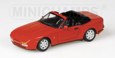 Porsche 944 Cabriolet - 1991 - Vermelho<BR>1/43