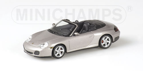 Porsche 911 4S Cabriolet - 2003 - Cinza<BR>1/43