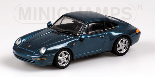 Porsche 911 - 1993 - Turquesa<BR>1/43