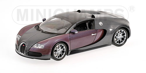 Bugatti Veyron Grand Sport - 2009 - Cinza<BR>1/18