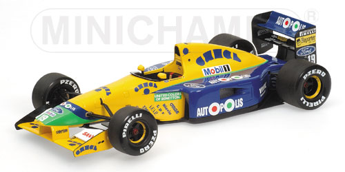 F1 Benetton Ford B191 # 19 - 1991 - M. Schumacher<BR>1/18