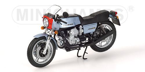 Moto Guzzi 850 Le Mans MKI - 1976 - Azul<BR>1/12