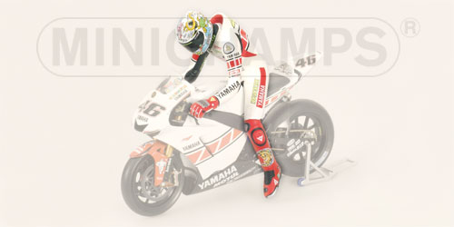 Figura Valentino Rossi sentado GP Valência - 2005<BR>1/12