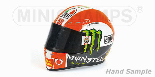 Capacete AGV - 2011 - Marco Simoncelli<BR>1/2