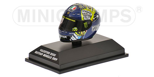 Capacete AGV Mugello - 2009 - Valentino Rossi<BR>1/8