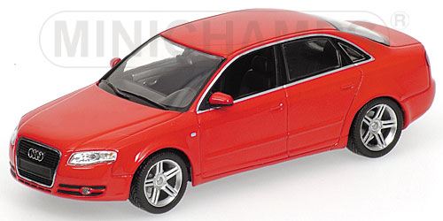 Audi A4 - 2005 - Vermelho<BR>1/43