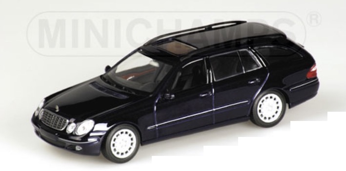 Mercedes Benz E-Class T-Model - 2003 - Azul<BR>1/43