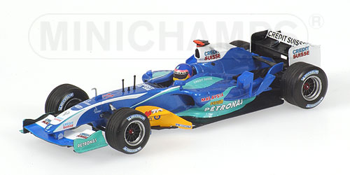 F1 Sauber Petronas C24 - 2005 - Jacques Villeneuve<BR>1/43