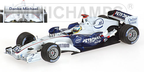 F1 BMW Sauber F1.06 Danke Michael - 2006 - N.Heidfeld<BR>1/43