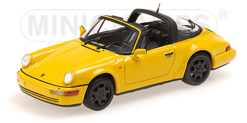 Porsche 911 Targa - 1991 - Amarelo<BR>1/43