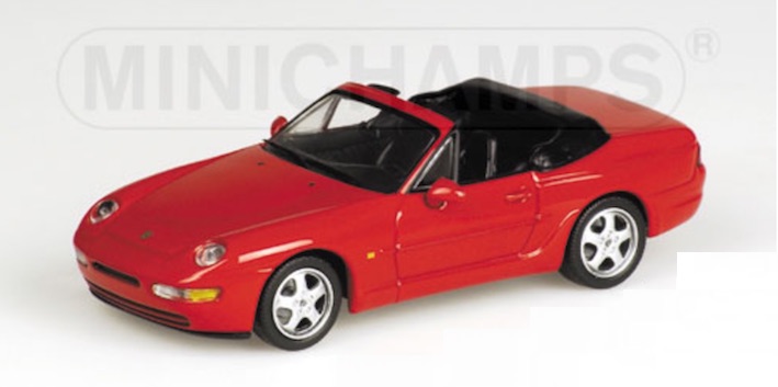 Porsche 968 Cabriolet - 1994 - Vermelho<BR>1/43