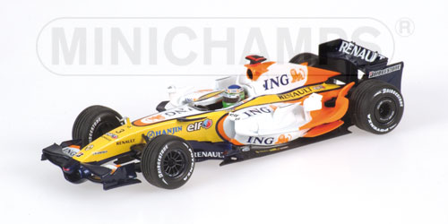 F1 Renault R27 ING F1 Team - 2007 - Giancarlo Fisichella<BR>1/43