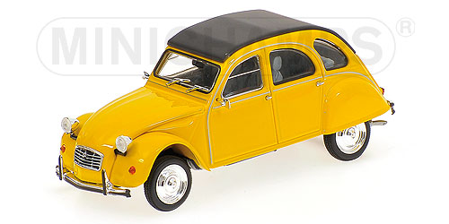 Citroen 2CV - 1980 - Amarelo<BR>1/43