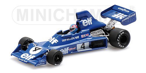 F1 Tyrrell 007 # 4 - 1975 - P. Depailler<BR>1/43