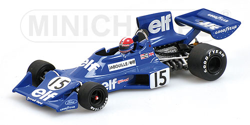 F1 Tyrrell 007 # 15 - 1975 - J.P.Jabouille<BR>1/43