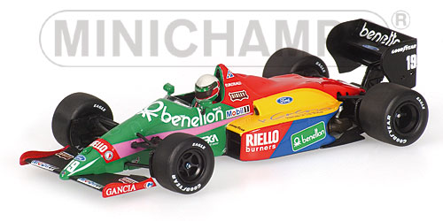 F1 Benetton Ford B187 - 1987 - Teo Fabi<BR>1/43