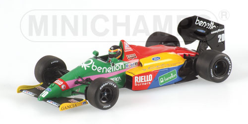 F1 Benetton Ford B187 - 1987 - Thierry Boutsen<BR>1/43