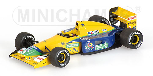 F1 Benetton Ford 191B - 1992 - M. Schumacher<BR>1/43