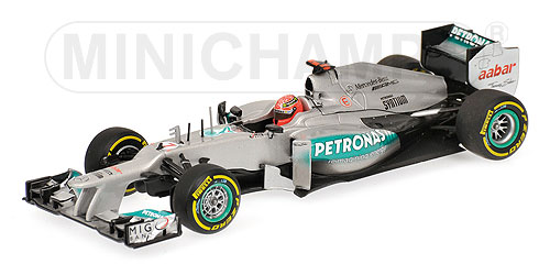F1 Mercedes GP F1 MGP W03 - 2012 - M.Schumacher<BR>1/43