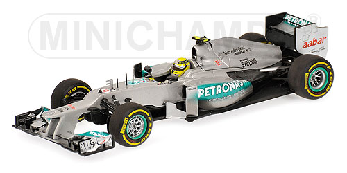 F1 Mercedes GP F1 MGP W03 - 2012 - N.Rosberg<BR>1/43