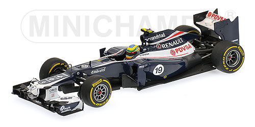 F1 Williams Renault FW34 - 2012 - Bruno Senna<BR>1/43