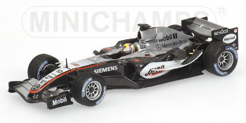 F1 McLaren Mercedes MP4/20 # 10 - 2005 - J. P. Montoya<BR>1/43