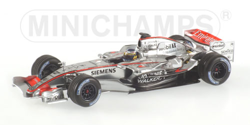 F1 McLaren Mercedes MP4/21 # 4 - 2006 - Pedro De La Rosa<BR>1/43