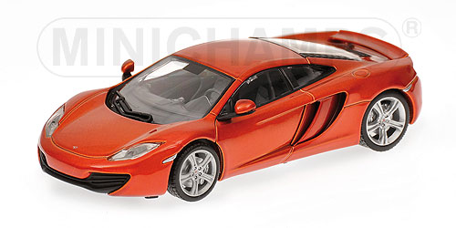 McLaren MP4-12C - 2011 - Laranja Metalico<BR>1/43