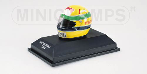Capacete Bell - 1984 - Ayrton Senna<BR>1/8