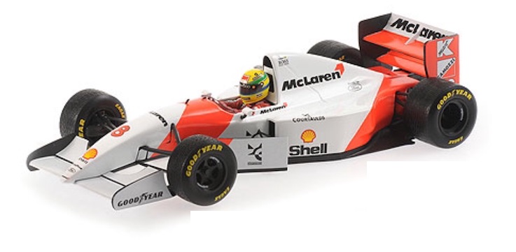F1 McLaren Honda MP4/8 Europa GP - 1993 - Ayrton Senna<BR>1/18